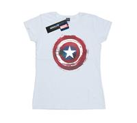 Marvel Maglietta Capitano America Scudo Antischizzi Donna (BI34477)