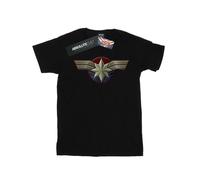 Marvel Maglietta Captain Marvel Emblema Ragazzi (BI14641)