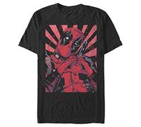 Marvel Maglietta da Uomo Close Heart Pool, Nero, M