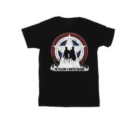 Marvel Maglietta Falcon e Soldato d'Inverno Stelle Uomo (BI27570)