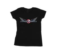 Marvel Maglietta Falcon, Soldato d'Inverno e Capitan America Logo Donna (BI22160