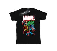 Marvel Maglietta Hero Crew Ragazze (BI26403)
