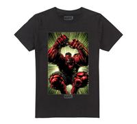 Marvel Maglietta Hulk Rosso Attacco Uomo (TV15063)