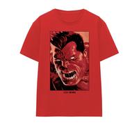 Marvel Maglietta Hulk Rosso Ruggito Adulto Unisex (TV19272)