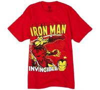 Marvel Maglietta Ironman bambino, Rosso, XL