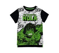Marvel Maglietta Maglia Hulk Bambino | Magliette Manica Corta Bambino | Maglietta Ragazzo Estiva Multicolore 8-9 Anni