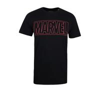 Marvel Maglietta Outline Logo Uomo (TV294)