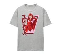 Marvel Maglietta Scarlet Witch Posa Adulto Unisex (TV19208)