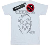 Marvel - Maglietta "This Is Just Lazy" da uomo BI22990 (M) (Bianco)