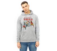 Marvel Maglietta Uomo Iron Man Blast, Grigio Marl, M