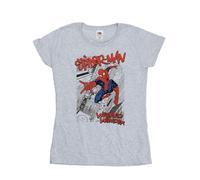 Marvel Maglietta Uomo Ragno Città Donna (BI39794)