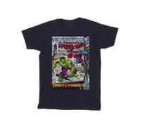 Marvel Maglietta Uomo Ragno Copertura Uomo (BI45511)