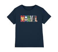Marvel Maglietta Volti dei Personaggi Bambini (TV14977)