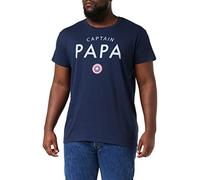 Marvel MEMARCOTS120, T-Shirt Uomo, Navy, L