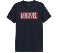Marvel Memarcots294 T-Shirt, Navy, XS Uomo