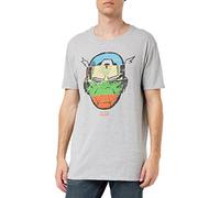 Marvel Avengers Faces T-Shirt, Grey (Grey Heather Hgy), (Taglia Unica: Medium) Men's