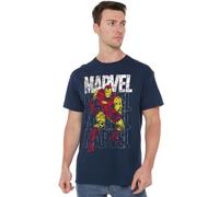 Marvel Men's Iron Man Repeat T-Shirt