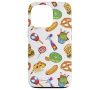 Marvel Menu Spider-Man Funny Super Hero Snack Foods Pattern Custodia per iPhone 13 Pro