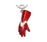 Marvel Metal Portachiavi Iron Man Gauntlet Con Figure Int.