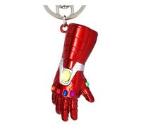 Marvel Metal Portachiavi Iron Man Gauntlet Con Figure Int.