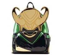 Marvel Metallic Loki Mini Zaino, Verde, Taglia unica