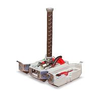 Marvel Mighty Thor's Hammer Mjolnir - Set di attrezzi da 91 pezzi, kit tutto in uno, con cacciaviti, chiave, martello, pinze, set di ganci e altro ancora