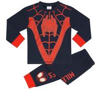 Marvel Miles Morales Spider-Man Set Pigiama a Maniche Lunghe per Ragazzi - 9-10 Anni: 140cm