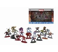 Marvel mini figure in metallo - set da collezione 20 pz, serie 6