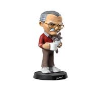 Iron Studios Mini Co. With Grump Cat Stan Lee Minifigure 14 Cm Grigio