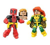 Marvel Minimates Serie 65 Secret Wars Deadpool E X-Force Siryn