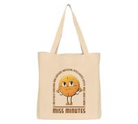 Marvel "Miss Minute Artificial Intelligence Entity BWLOKIMBB002 Tote Bag Unisex, Natural, Taglia TU, naturale, 38 X 42 CM, Utility