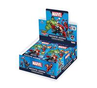 Marvel Mission Arena Trading Card Game - Box da 30 bustine (300 carte) - Gioco di carte collezionabili a tema Supereroi Marvel