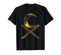 Marvel Moon Knight Crescent Glyphs Centered Logo Maglietta