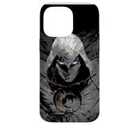 Marvel Moon Knight - Geroglifici egiziani con occhi luminosi, colore: Nero Custodia per iPhone 14 Pro Max