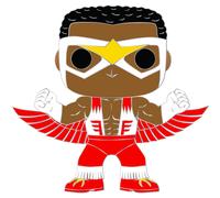 Marvel Movie Iconico Capitan America Falcon 4" Funko Pop Spilla smaltata nuova