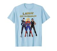 Marvel Ms. Marvel Ladies Get Information Group Doodle Maglietta