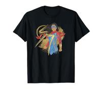Marvel Ms. Marvel Super Standing Front Shot Portrait Maglietta