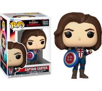 Marvel Multiverse Di Follia Capitano Carter 9.5cm Pop Vinile Figura Funko 1033