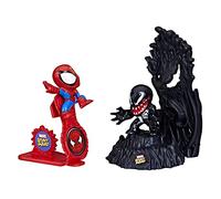 Hasbro HSBF70685L0 Marvel - Stunt Squad Eroi Vs. Cattivi: Spider-Man Vs. Venom