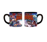 Marvel MW0132 - Tazza in ceramica, motivo: Secret Wars Group Action Shot, 400 ml, multicolore