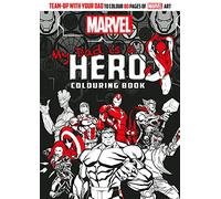 Marvel: My Dad is a Hero Adult Colouring Book