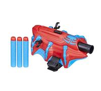 Marvel Nerf Spider-Man Thwip-Tech Blaster, include 3 freccette, web shooter, gioco di ruolo per bambini dai 5 anni in su