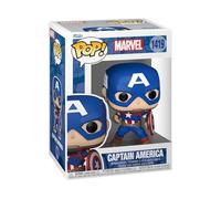 Funko Pop Marvel: Marvel NC - Captain America - Marvel Comics - Collectable Vin