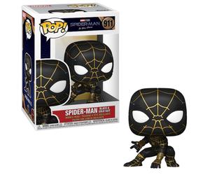 Marvel No Way Casa Spider-Man Oro e Nero Suit 9.5cm Pop Vinile Figura Funko 911