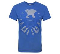 Marvel Official - Maglietta ufficiale logo Avengers effetto vissuto - (NS4696)