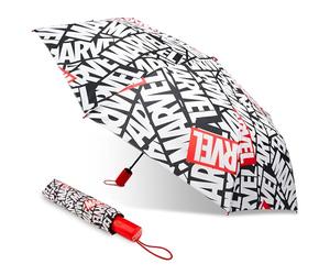 Marvel Ombrello Pieghevole - Mini Ombrello Tascabile da Pioggia per Bambini Ombrello Portatile Pieghevole da Viaggio Resistente