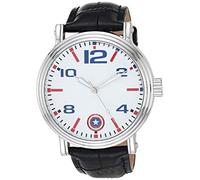 Marvel Orologio Analogico Quarzo Unisex-Adulti con Cinturino in Pelle WMA000419