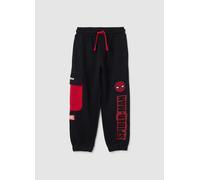 MARVEL, Pantaloni Jogger Da Bambino In Misto Cotone Con Stampa Spider-man, Multicolor, Taglia: 6-7