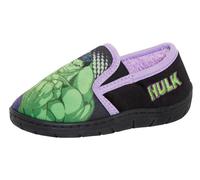 Marvel Pantofole Ragazzi Incredible Hulk Nere 11 UK Bambino