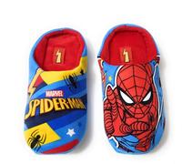 Marvel Pantofole Spiderman per la casa | Pantofole Spiderman per bambini | Pantofole Spiderman con suola rigida antiscivolo, rosso, 32 EU